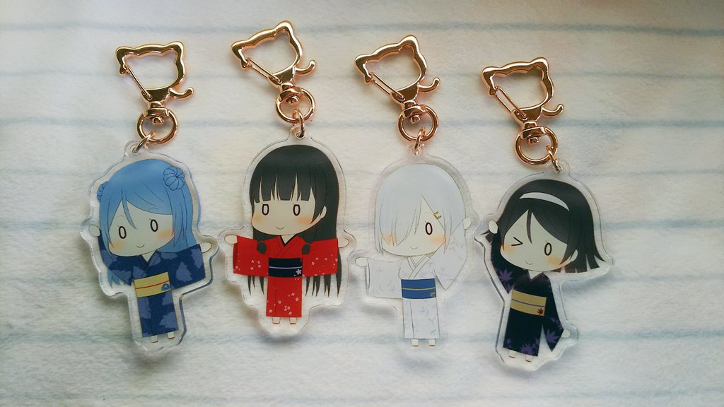 浦風アクリルキーホルダー