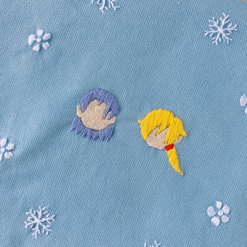 はじとも&バンデイメージ 手刺繍ポーチ