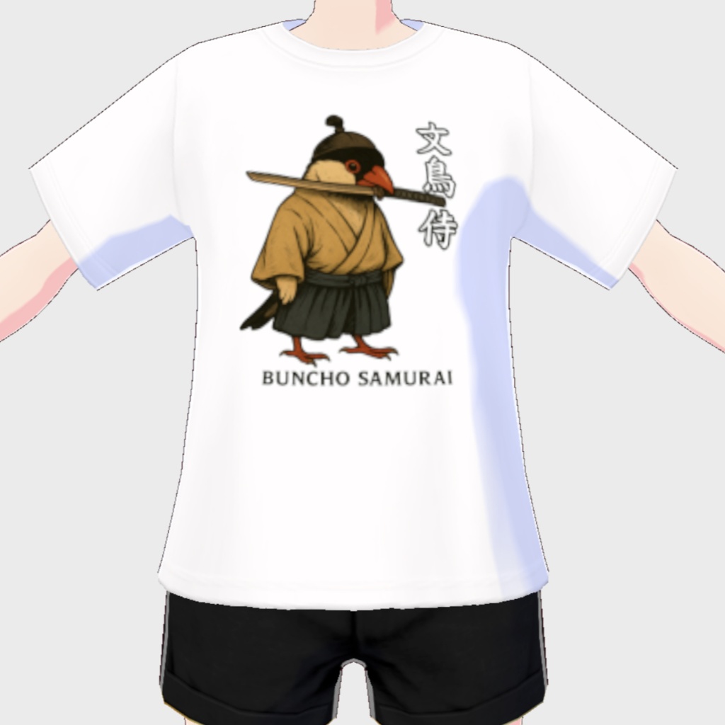 BUNCHO_SAMURAI【Vroid T-shirts】