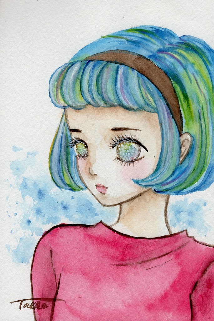 05水彩画「原画」ハガキサイズ