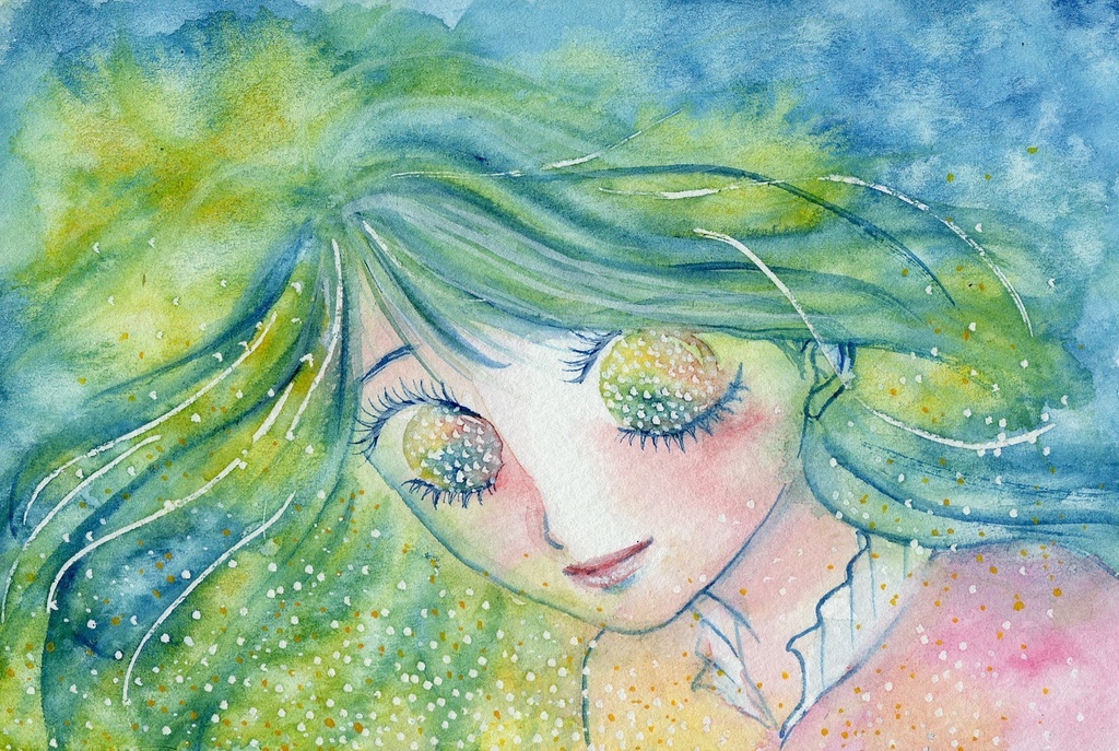 07水彩画「原画」ハガキサイズ