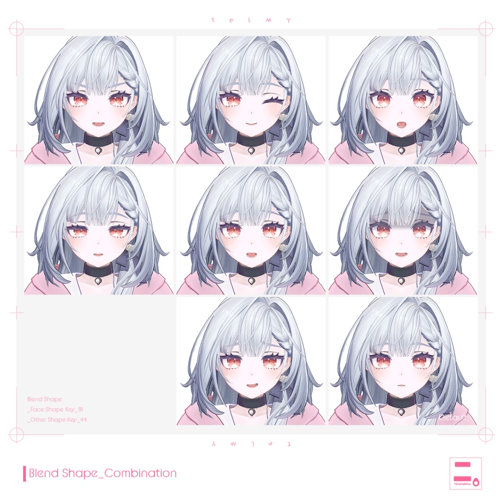 【オリジナル3Dモデル】テルミ_Telmy #Telmy3D