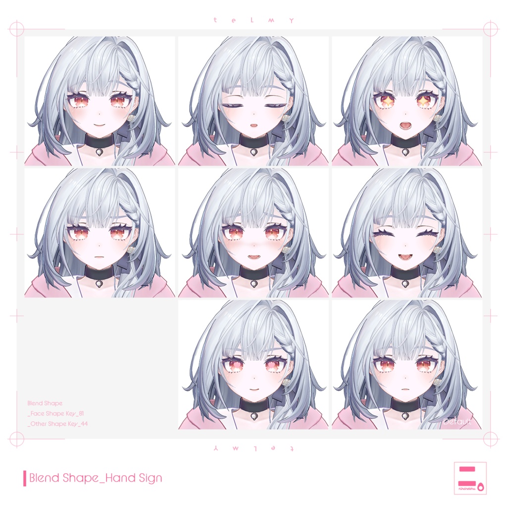 【オリジナル3Dモデル】テルミ_Telmy #Telmy3D