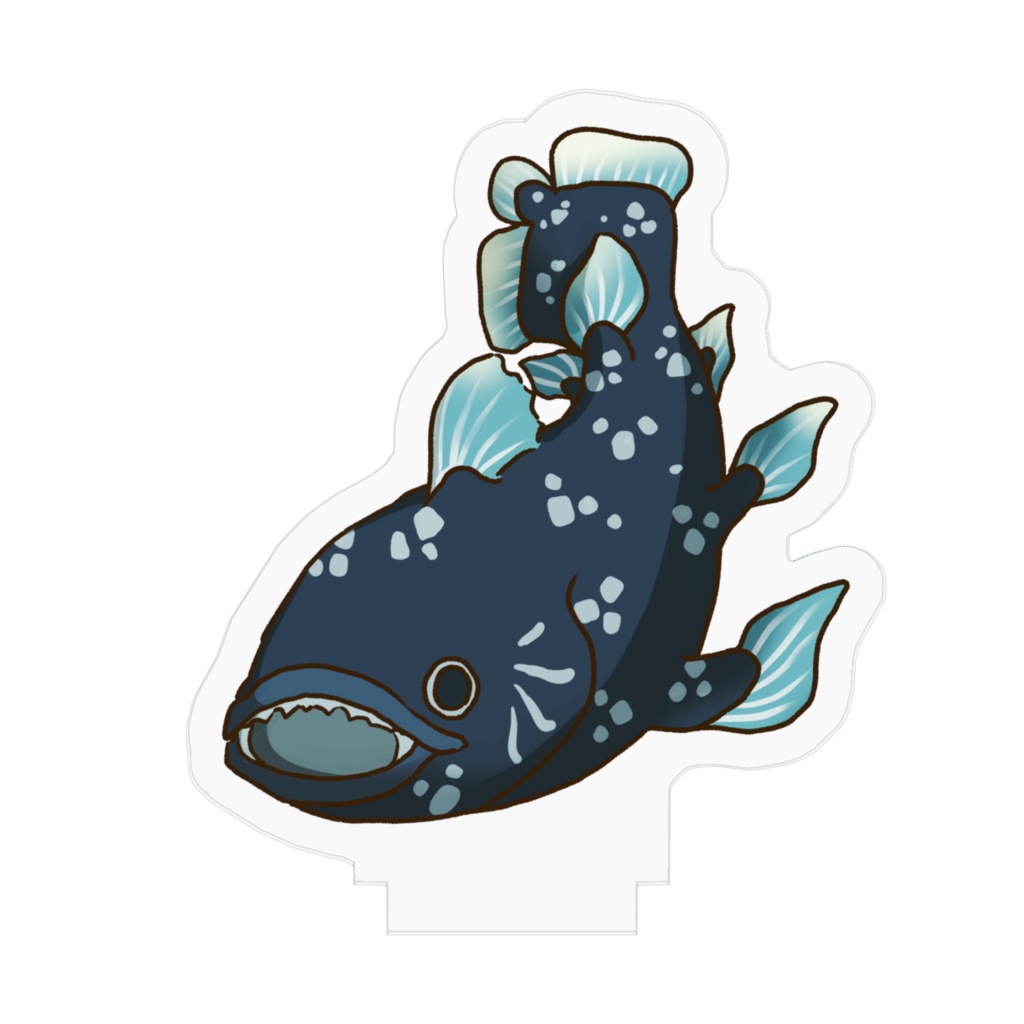 シーラカンスアクリルフィギュア3