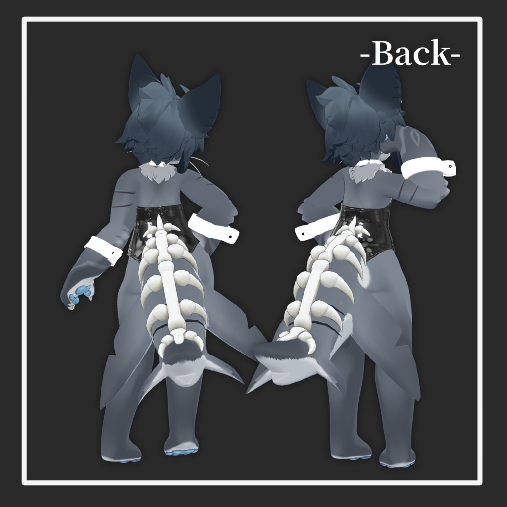 【シャロ君対応】鮫バニー | Shark bunny