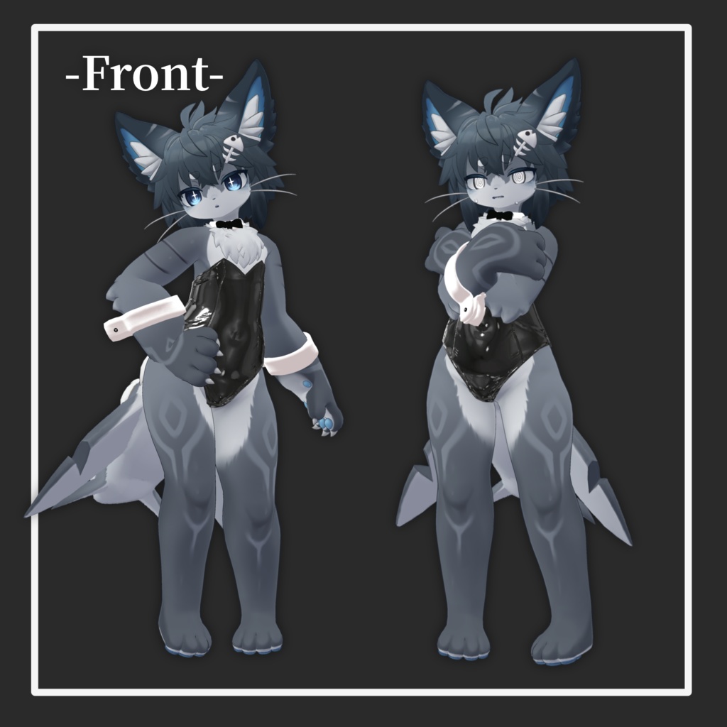 【シャロ君対応】鮫バニー | Shark bunny