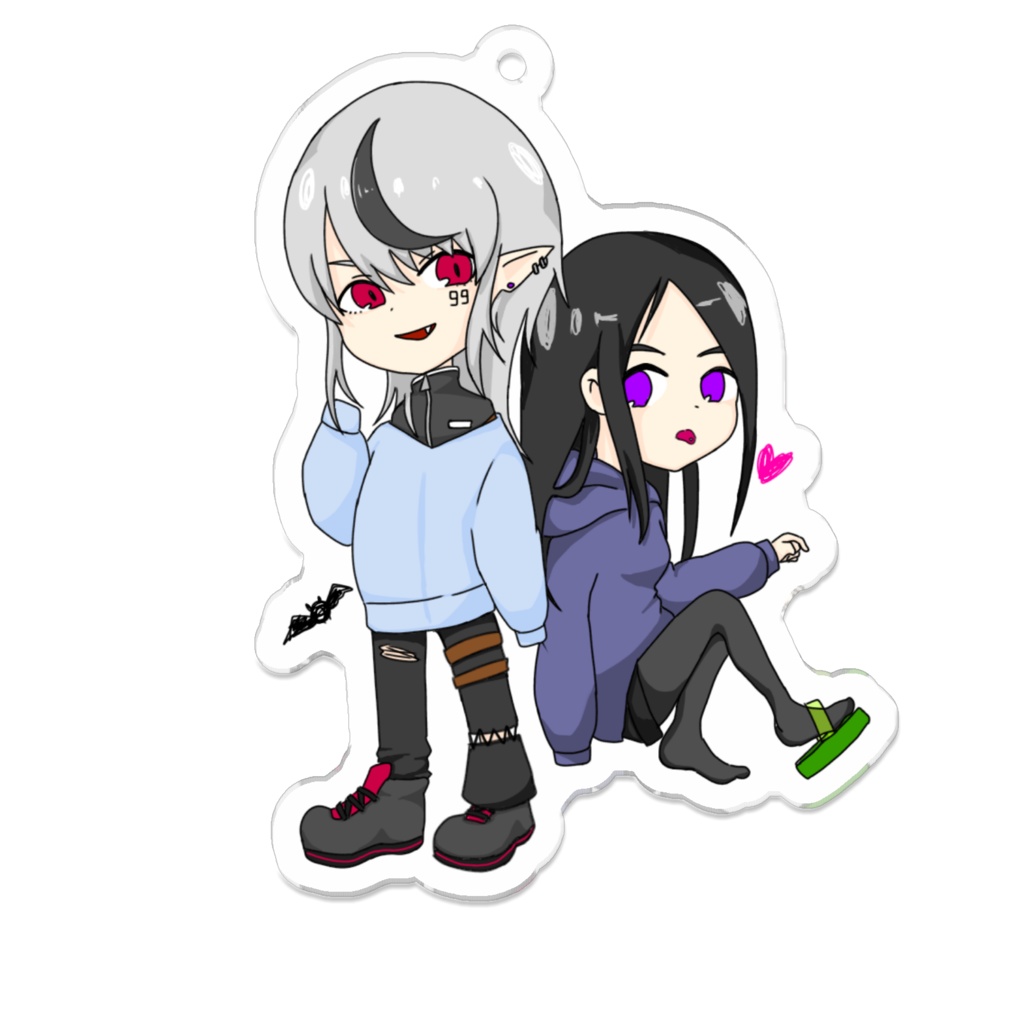 いたせかアクキー第一弾 7cm ver.