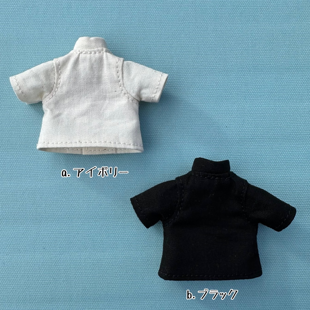 【オビツ11 outfit】チャイナシャツ(単品)