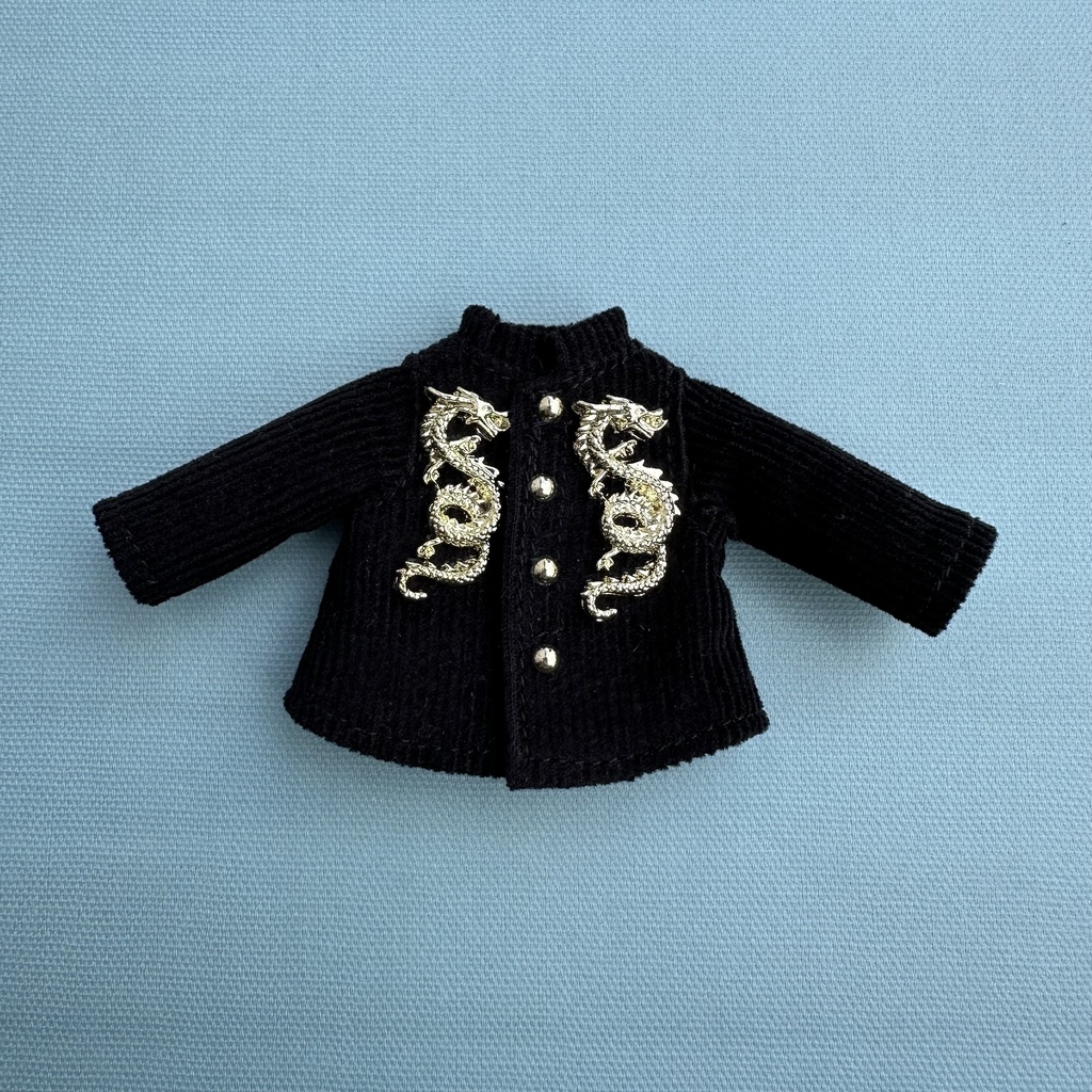 【オビツ11 outfit】ドラゴンモチーフジャケット