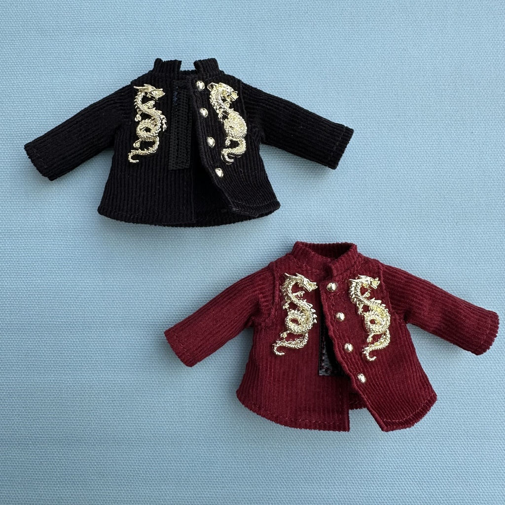 【オビツ11 outfit】ドラゴンモチーフジャケット