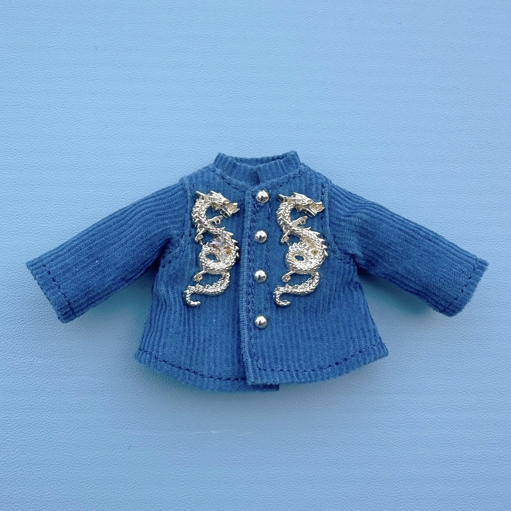 【オビツ11 outfit】ドラゴンモチーフジャケット