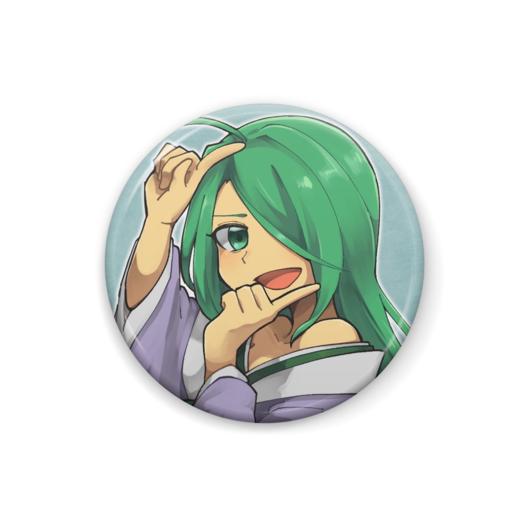 【タケの子】姫の缶バッジ