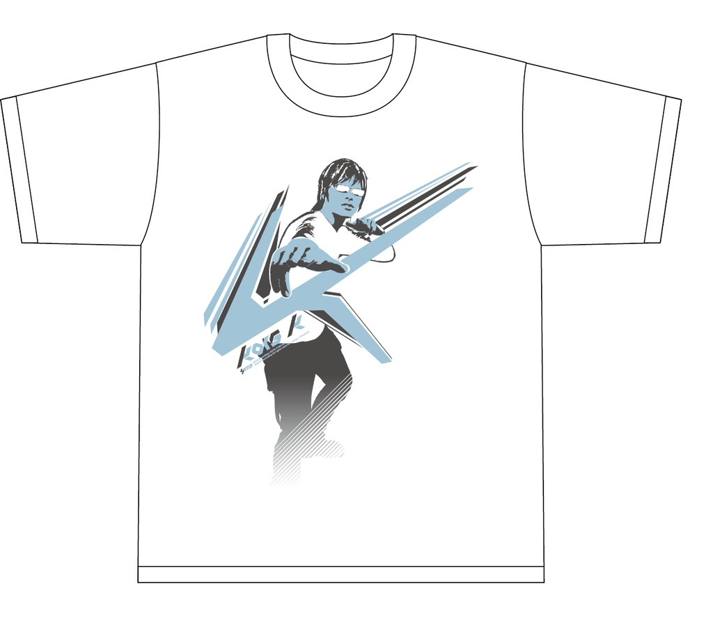 kors k ポーズTシャツ（ナイト）