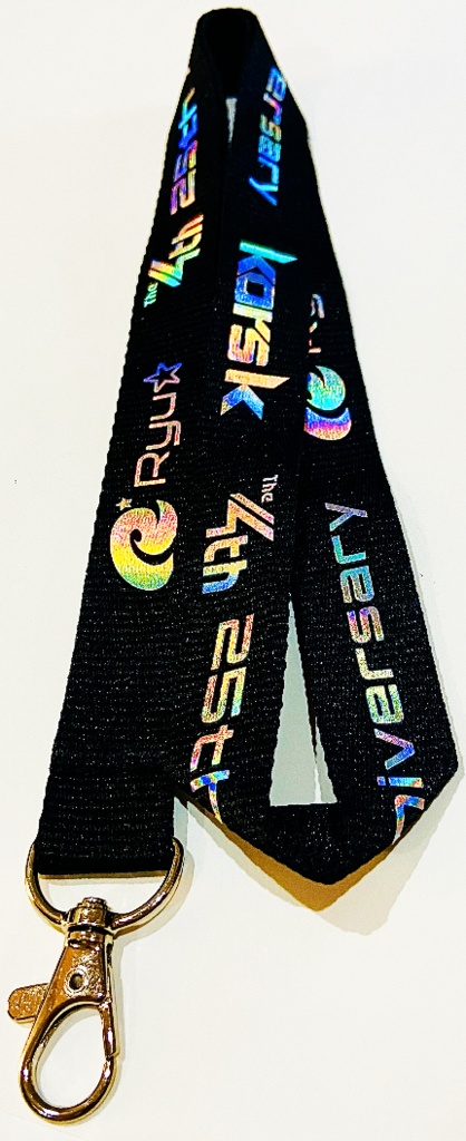 ネックストラップレインボーホログラム The 4th 25th Anniversary