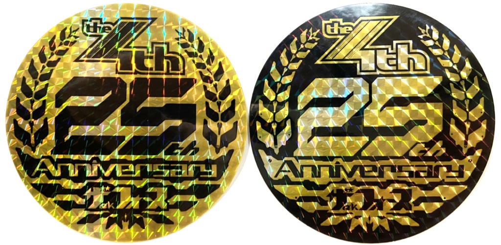 ステッカー The 4th 25th Anniversary
