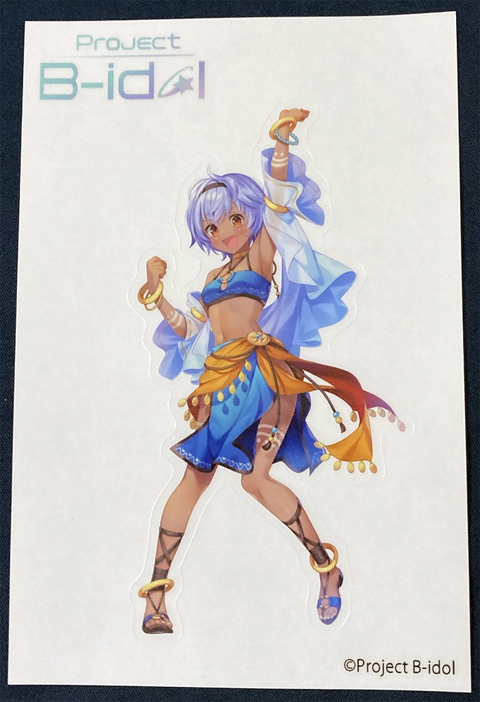 Amelia クリアステッカー【ヒカリ衣装Ver.】