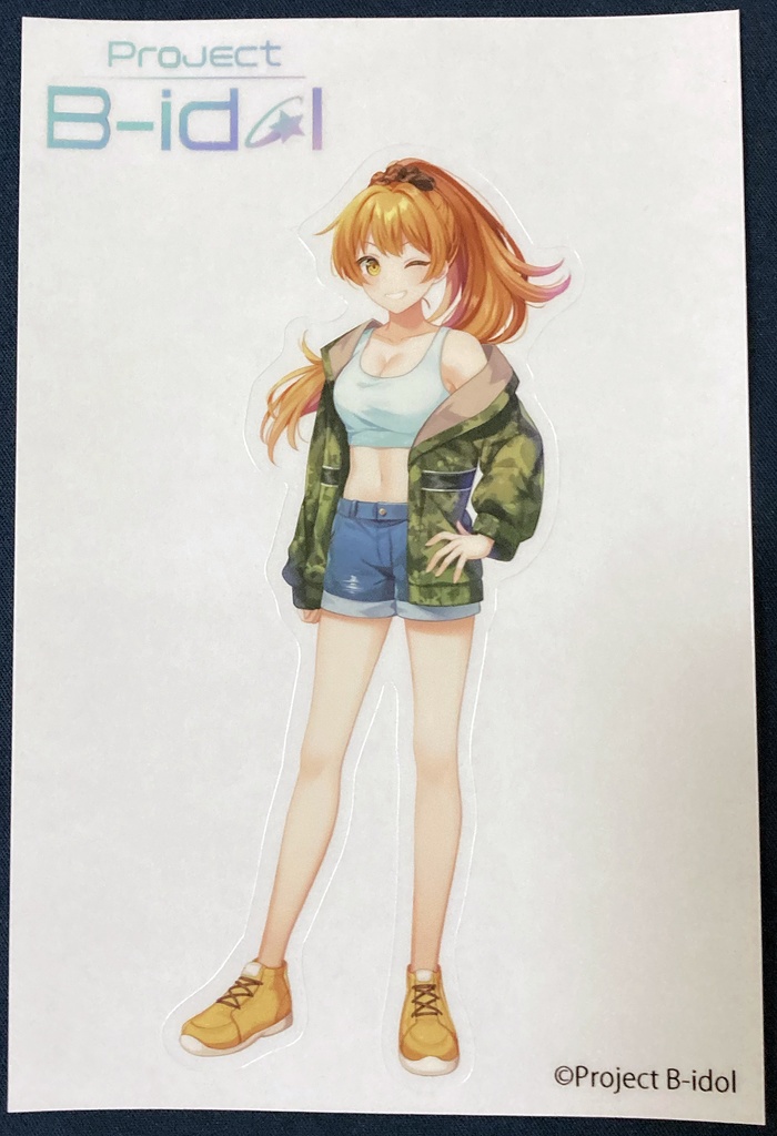 Emma クリアステッカー【ヒカリ衣装Ver.】