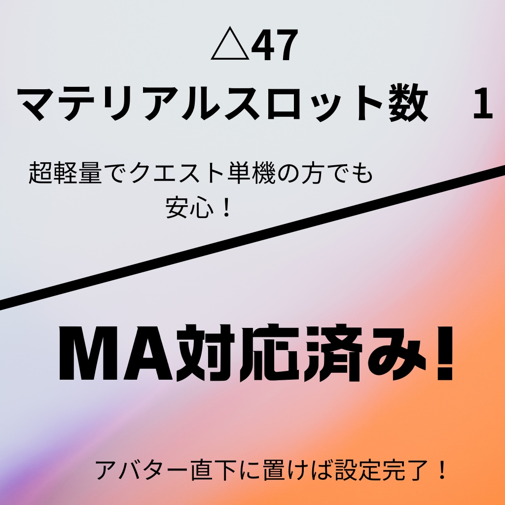 【MA対応】無言勢向け!らくらくカスタム看板