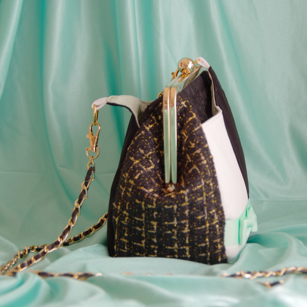 膝丸イメージがま口ショルダー