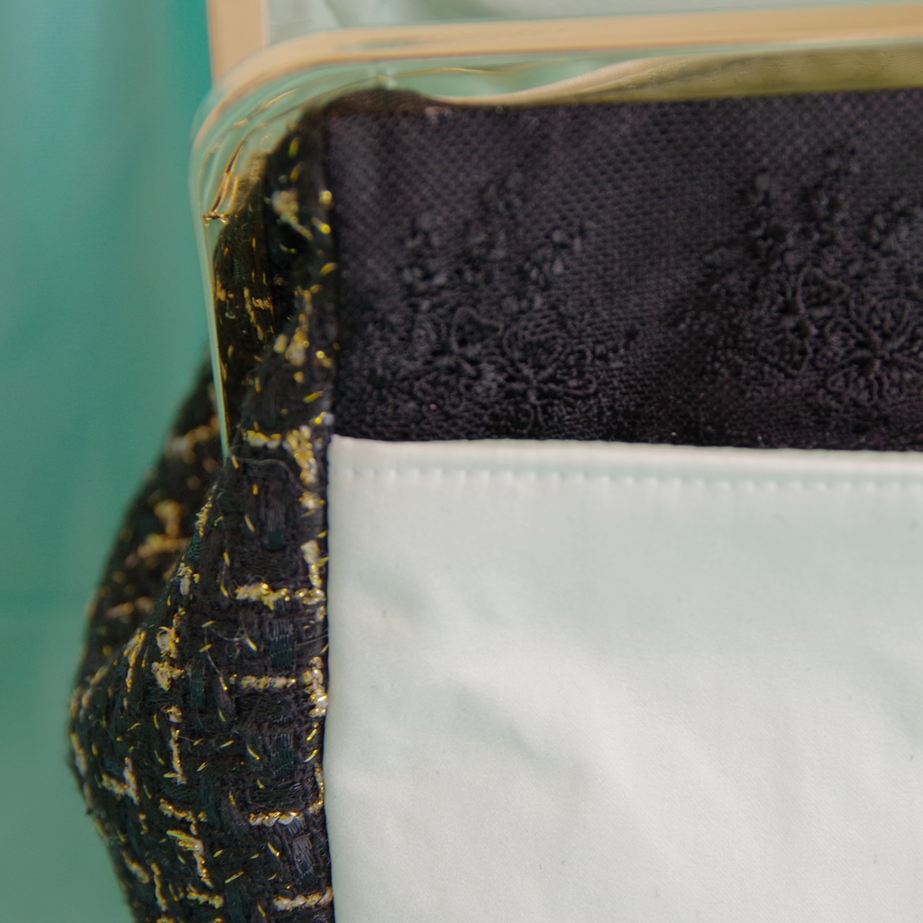 膝丸イメージがま口ショルダー