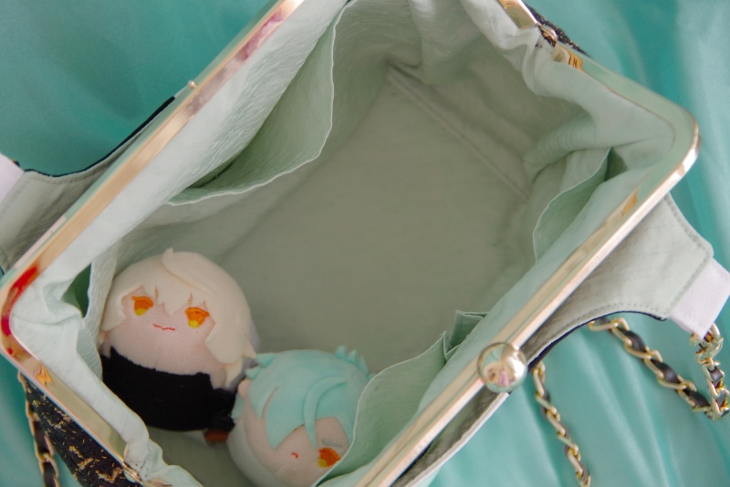 膝丸イメージがま口ショルダー