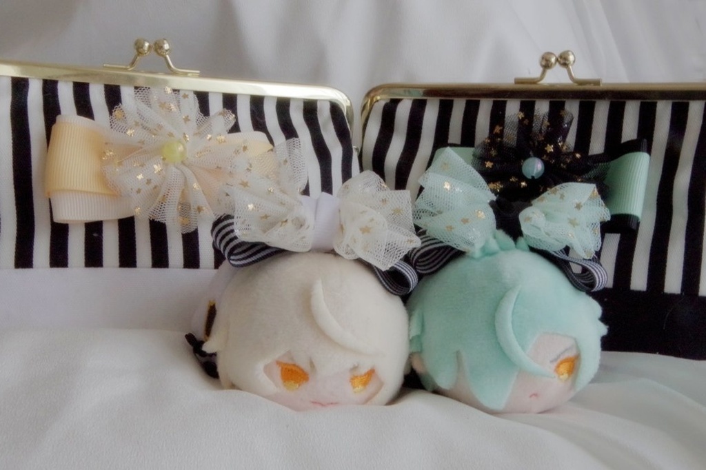 おでかけ用源氏もちポーチ2種