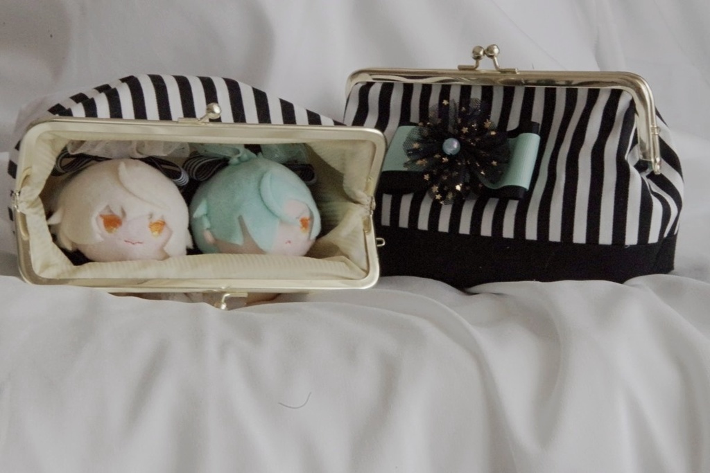 おでかけ用源氏もちポーチ2種