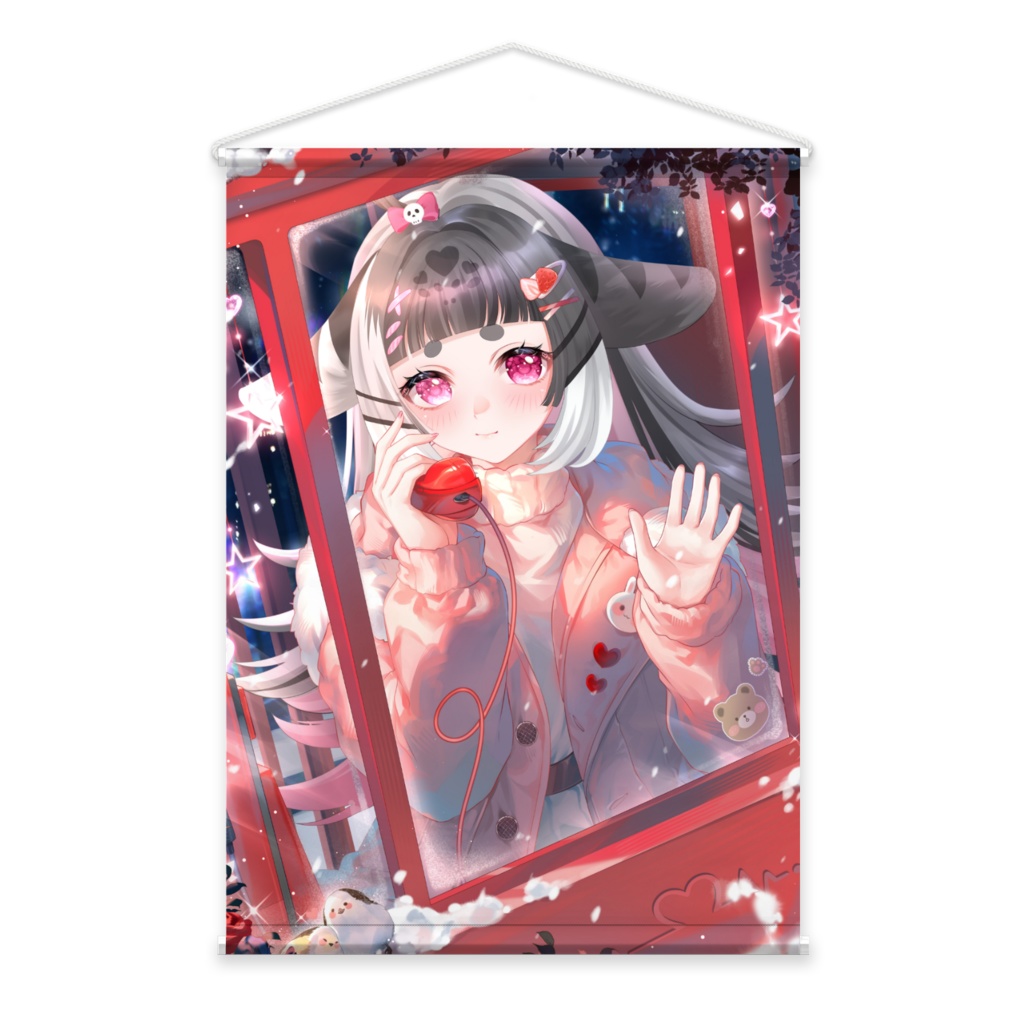 Manururu「Phonecall」B2 Tapestry