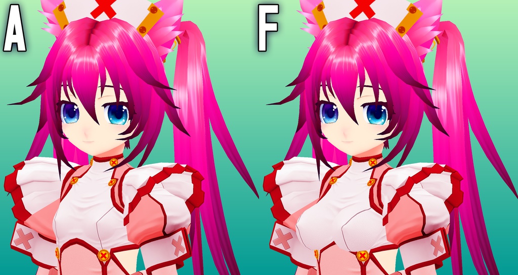 VRアバター用オリジナルモデル BattleNurse CuSith「バトルナース クーシア 」 1.1