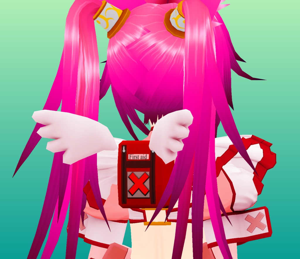 VRアバター用オリジナルモデル BattleNurse CuSith「バトルナース クーシア 」 1.1