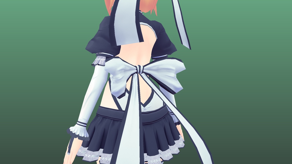 VRアバター用オリジナルモデルAngelicaMaidSuitMkIII「アンジェリカ メイドスーツ」Version2.1