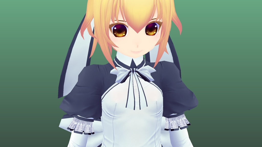 VRアバター用オリジナルモデルAngelicaMaidSuitMkIII「アンジェリカ メイドスーツ」Version2.1