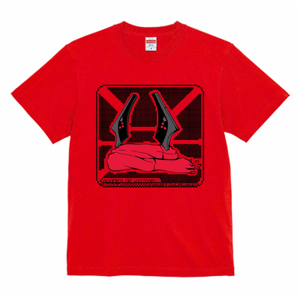 【NIKKE】キャラクターパーツTシャツ