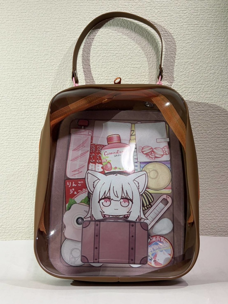 小夜/SAYO おでかけ ぬいポーチ（非公式）（茶）