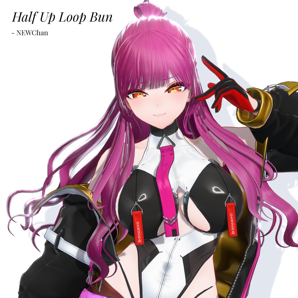 🔥SALE🔥Half Up Loop Bun【9 Avatars】 #あんぷる