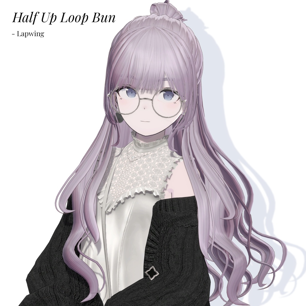 🔥SALE🔥Half Up Loop Bun【9 Avatars】 #あんぷる