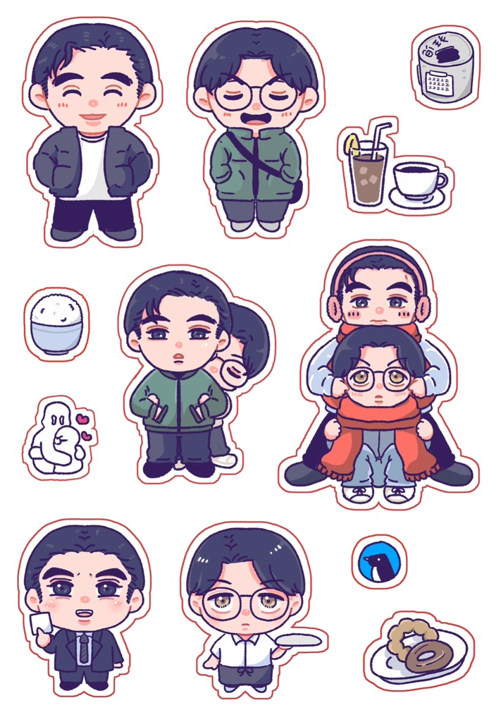 ぷっくりシール