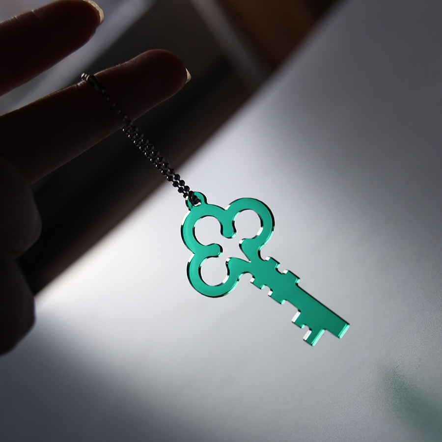 ラボの鍵アクリルキーホルダー