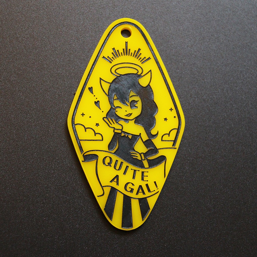 BATIMモーテルアクリルキーホルダー