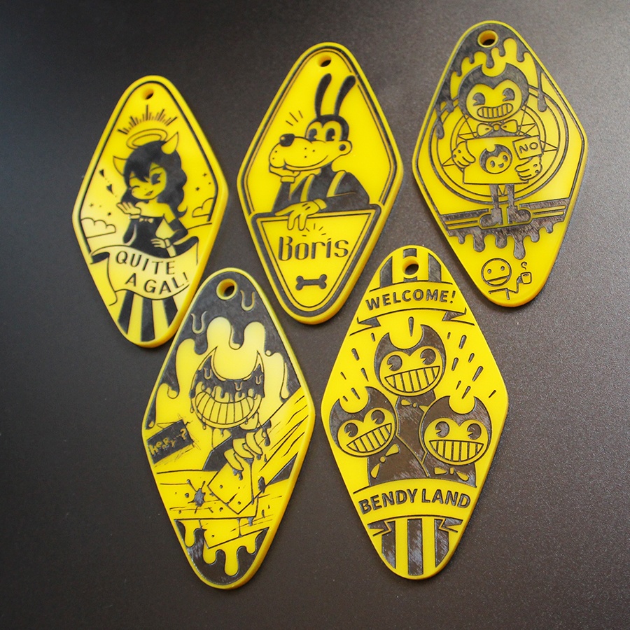 BATIMモーテルアクリルキーホルダー