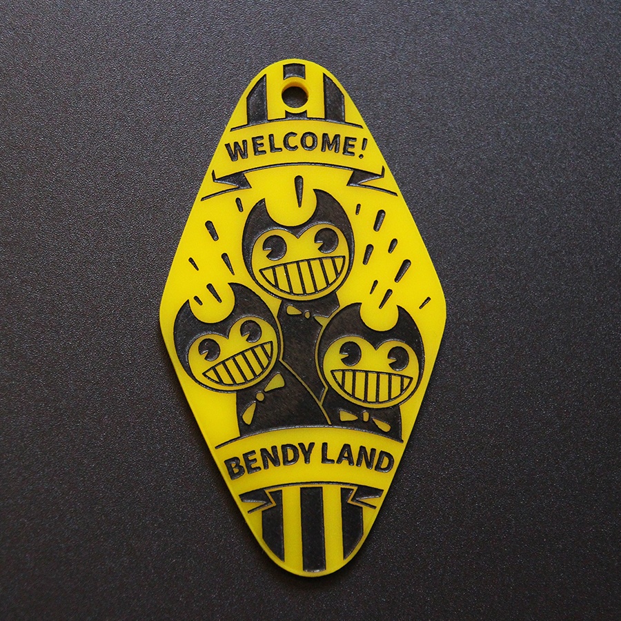 BATIMモーテルアクリルキーホルダー