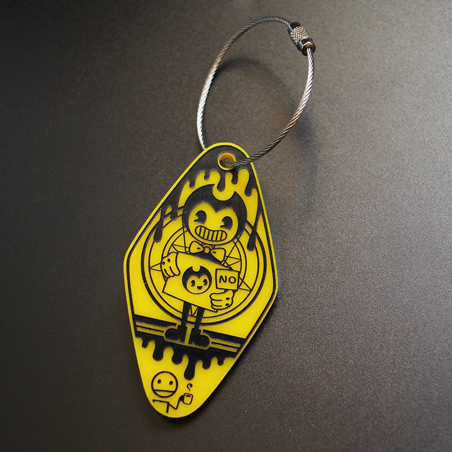 BATIMモーテルアクリルキーホルダー