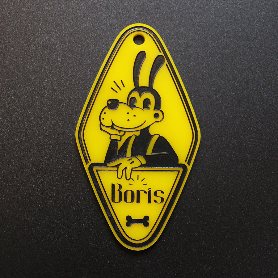 BATIMモーテルアクリルキーホルダー