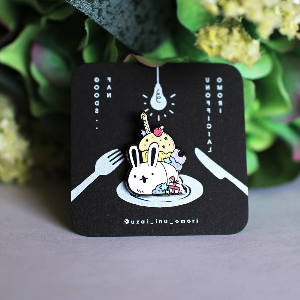 ウサチャン!!ネコチャン!!ピンバッジ!!