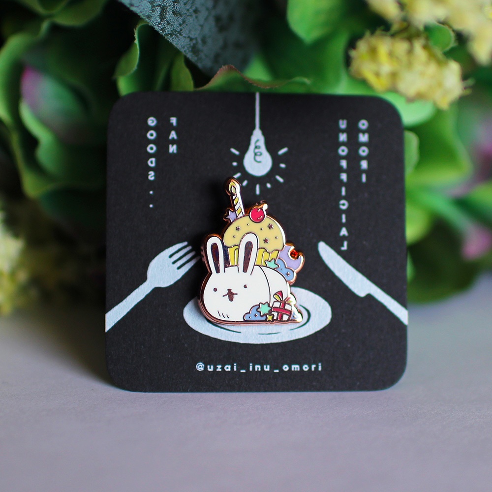 ウサチャン!!ネコチャン!!ピンバッジ!!