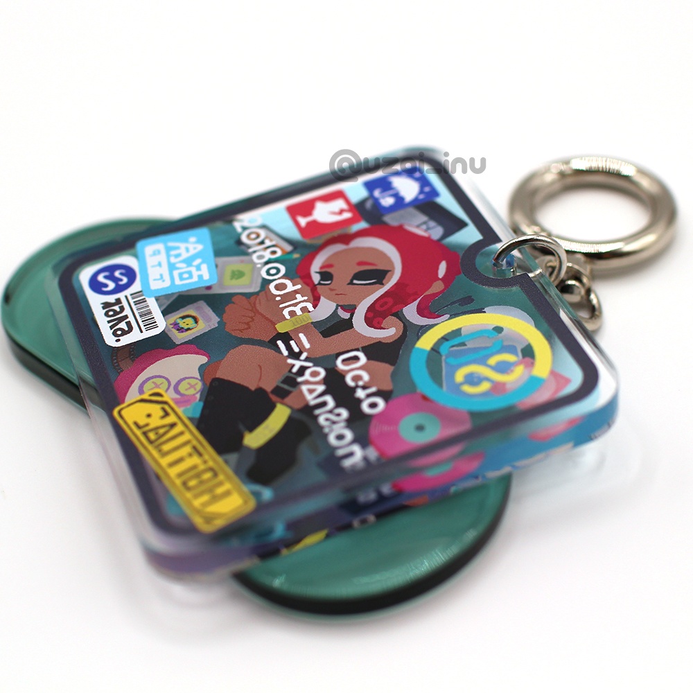 タイムカプセルアクリルキーホルダー