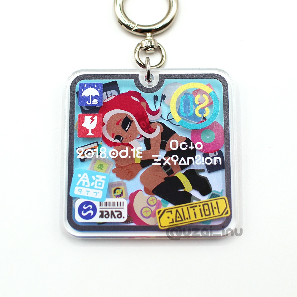 タイムカプセルアクリルキーホルダー