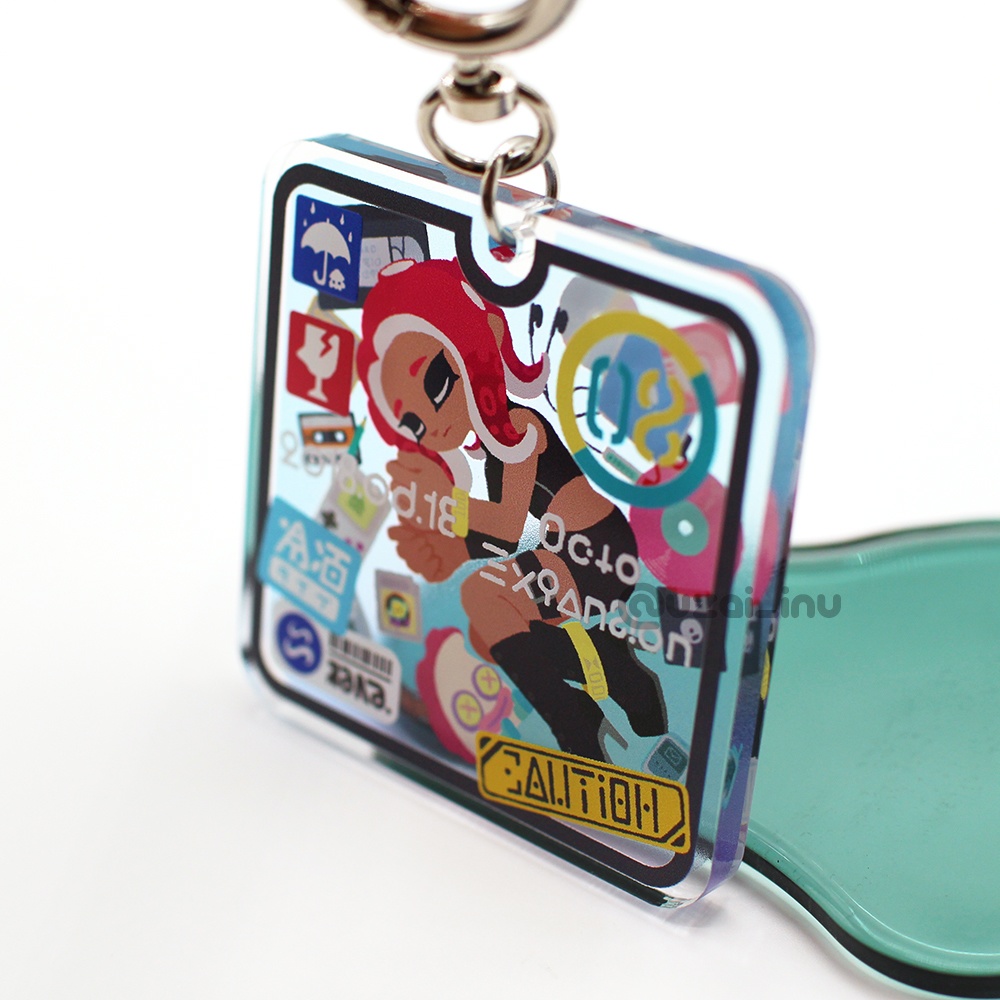 タイムカプセルアクリルキーホルダー