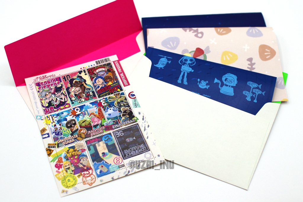 烏賊レターセット