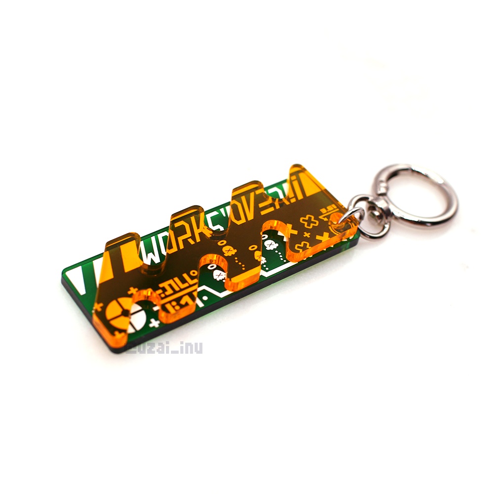 バイト失敗アクリルキーホルダー